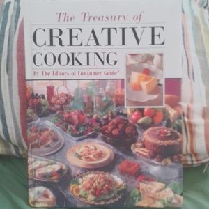 Vintage Treasury  Of Creative Cooking. Hard Back Cook Book